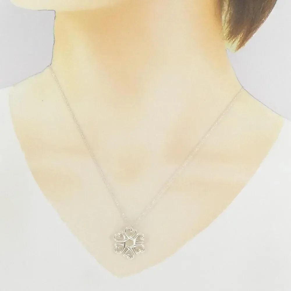 TIFFANY Silver Heart Necklace